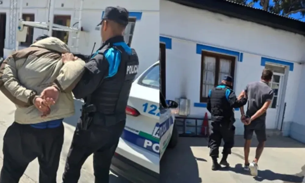 detenidos por robar cables