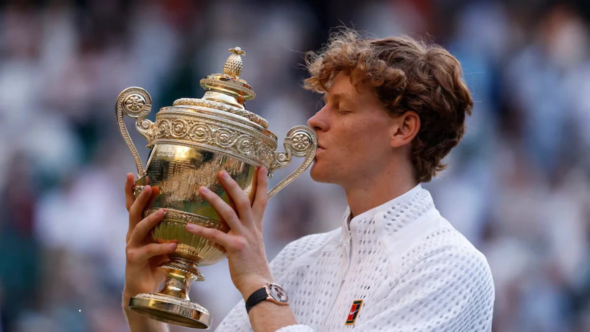 Jannik Sinner. (REUTERSAndrew Couldridge)