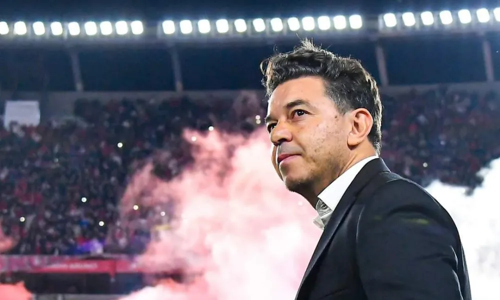 El Muñeco fue presentado en River