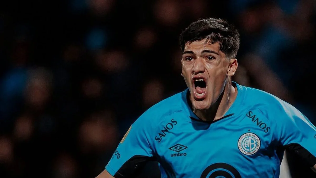Belgrano. Foto Liga Profesional de Fútbol de la AFA﻿.