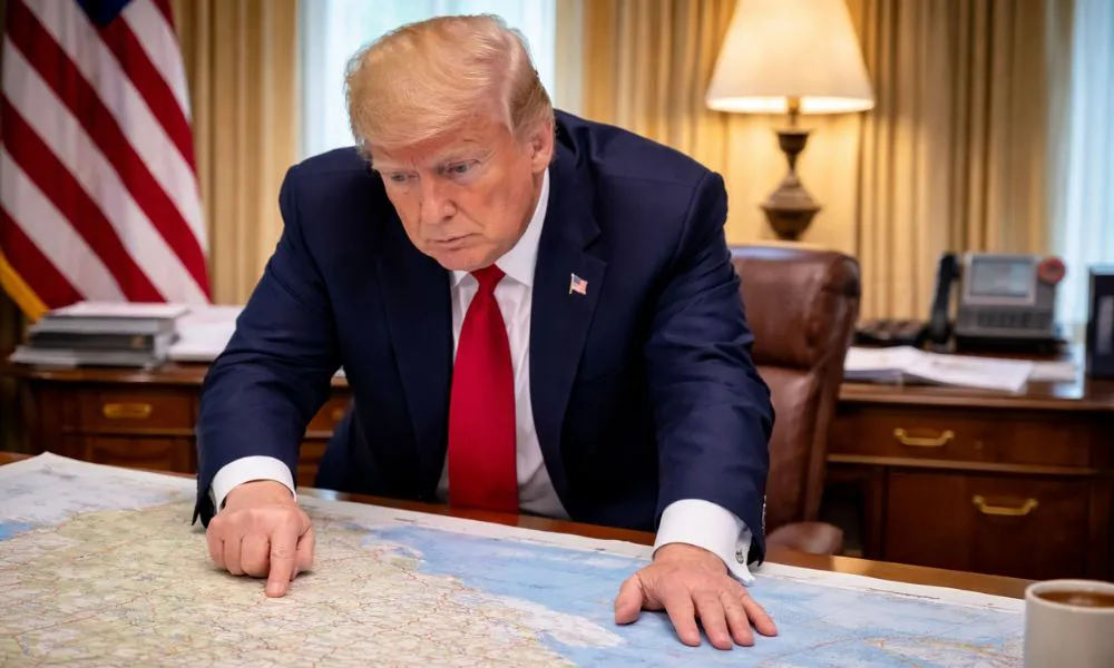 Donald Trump. Imagen creada con IA generativa por #LA17