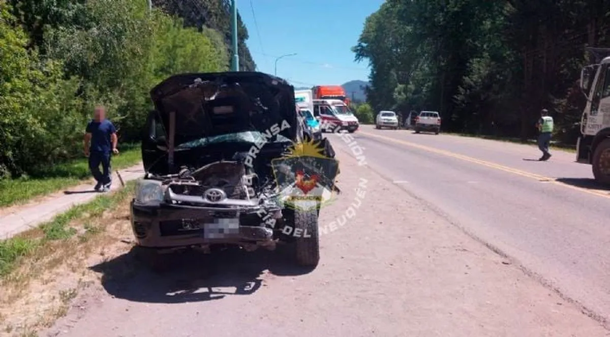 choque camioneta carro