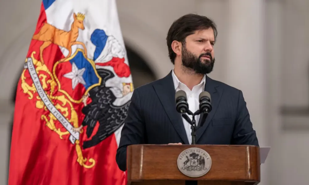 Gabriel Boric, presidente de Chile