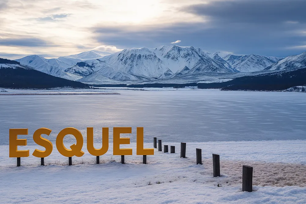 Esquel. Foto mejorada con AI