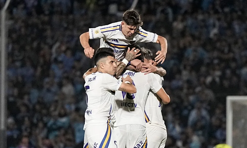 Festejo de Boca, Foto: Boca Oficial X