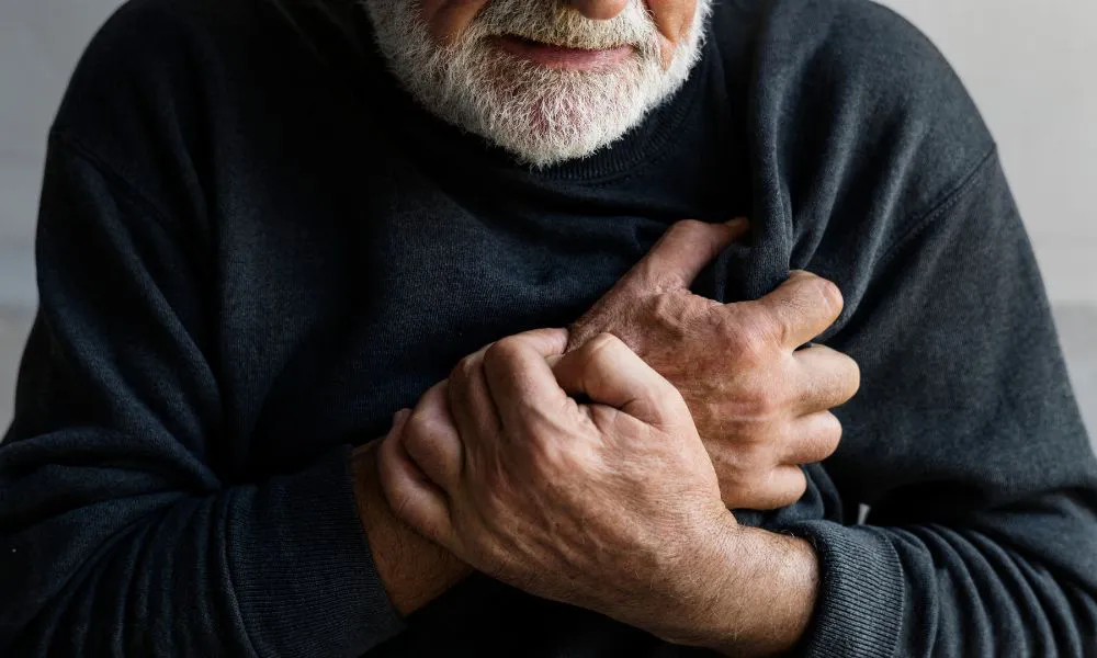 Síntomas de infarto imagen ilustrativa Freepik