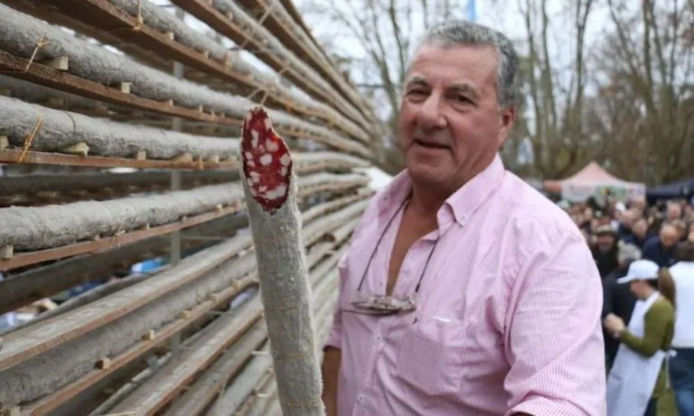El salame más largo del país