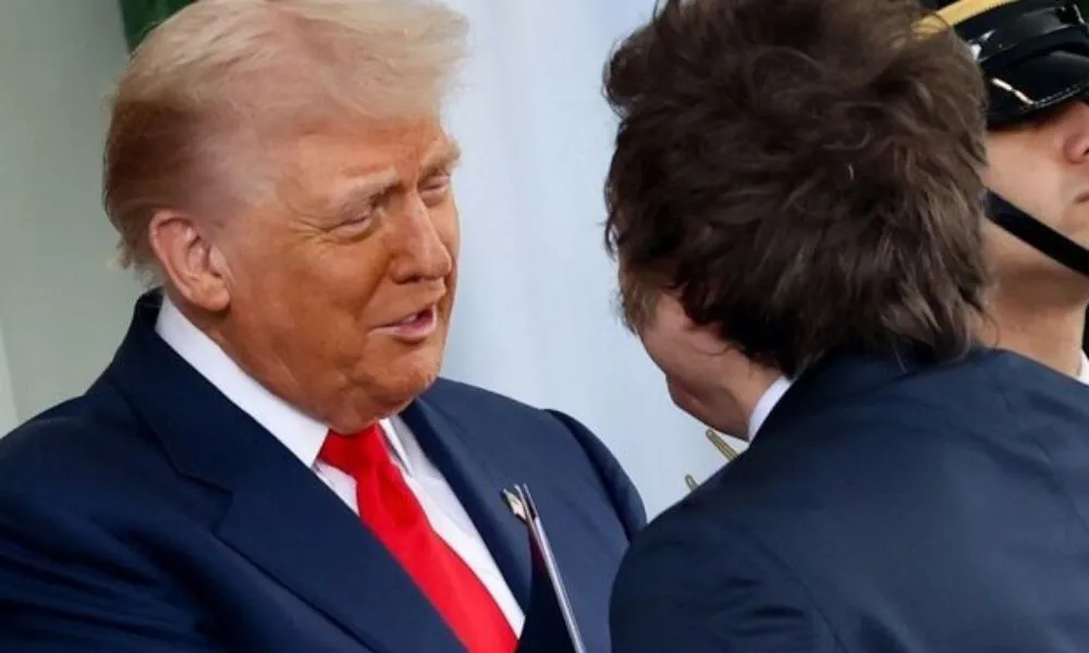 Donald Trump y Javier Milei