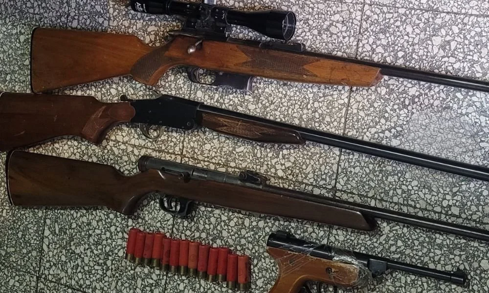 Secuestran arsenal de armas en Comodoro Rivadavia