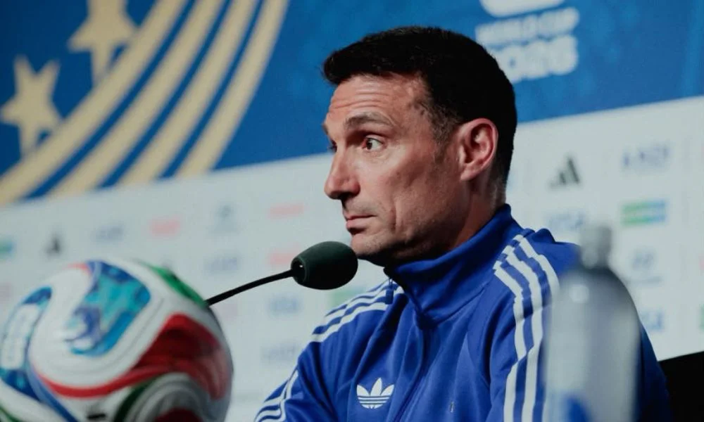 Lionel Scaloni. Foto X @Argentina