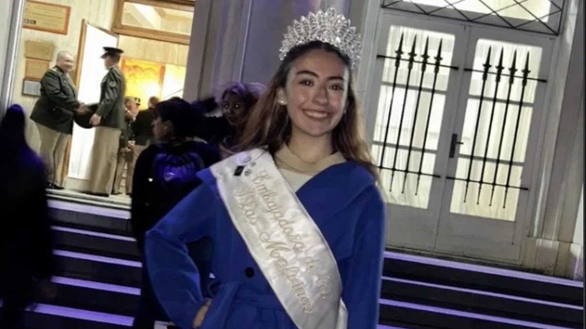 Ana Malvina Portas Reina Nacional de Malvinas