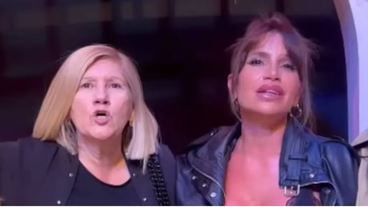 Celia la mamá de Lio junto a Flor Peña