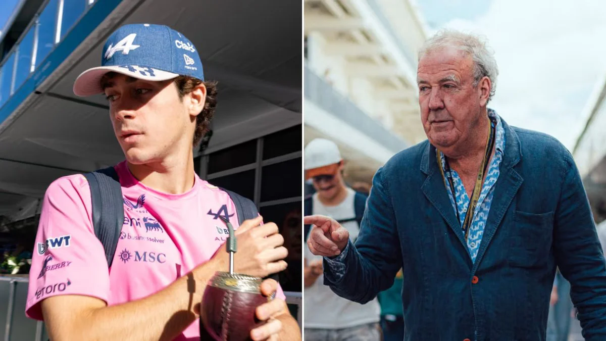 Franco Colapinto y Jeremy Clarkson