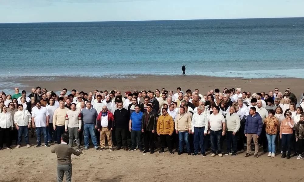 El Coro Municipal de Trelew en Las Grutas