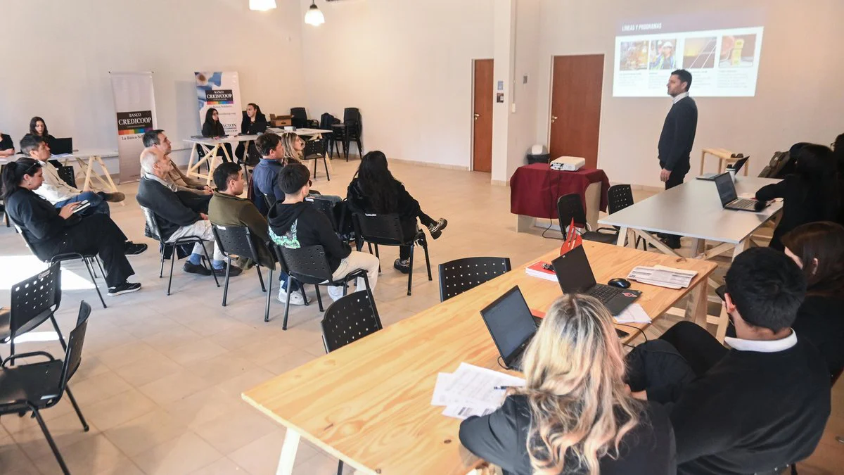 Jornada financiera para pymes en Puerto Madryn. Foto Prensa Municipalidad de Puerto Madryn