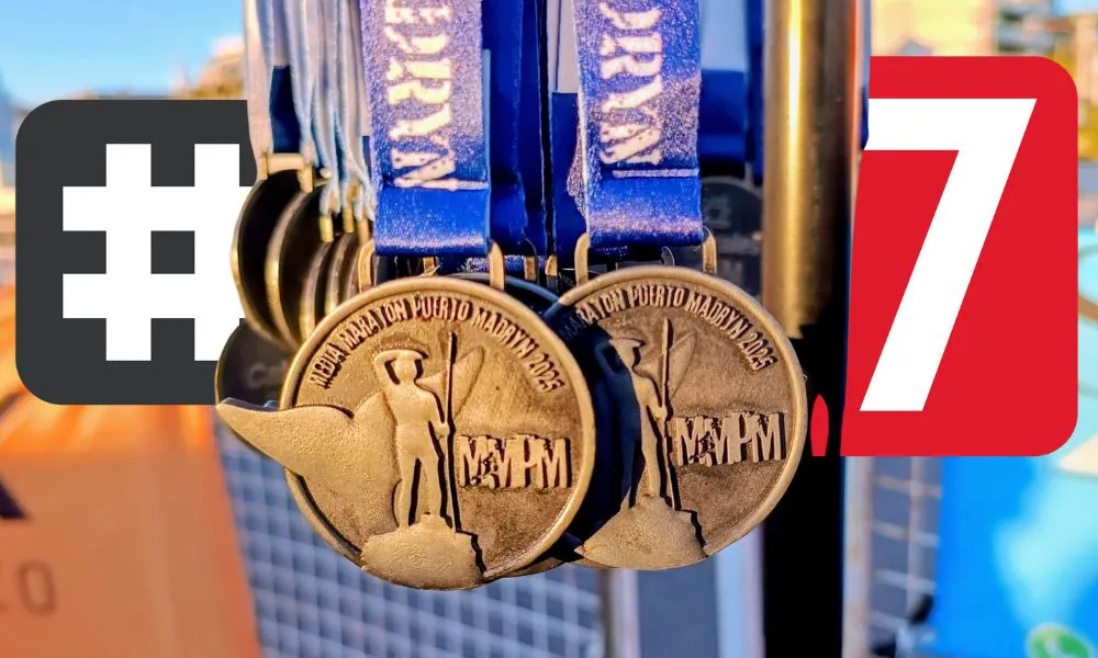 Medallas media maratón de Puerto Madryn