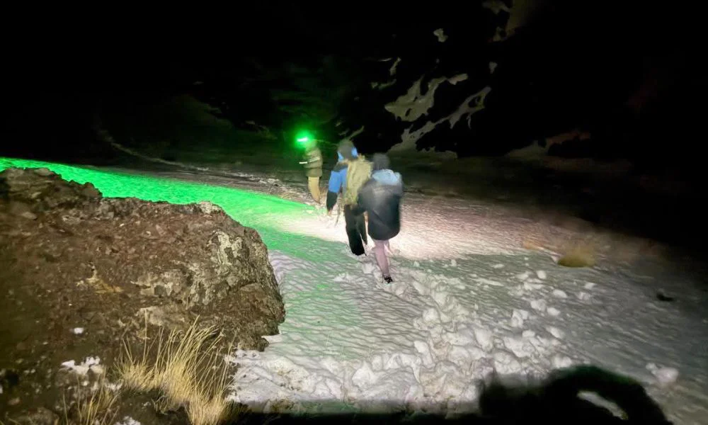 Rescate en el Cerro 21 de Esquel