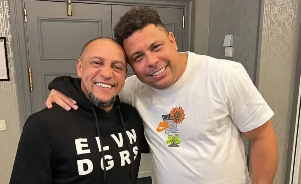 Ronaldo y Roberto Carlos.
