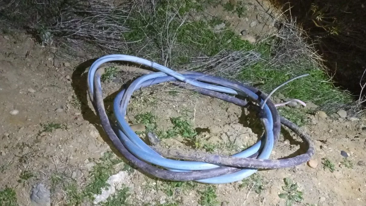 Robo de cables en Comodoro