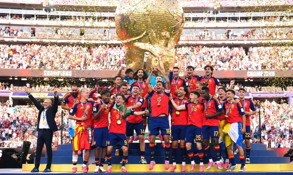 Selección española. Foto X @AlertaNews24