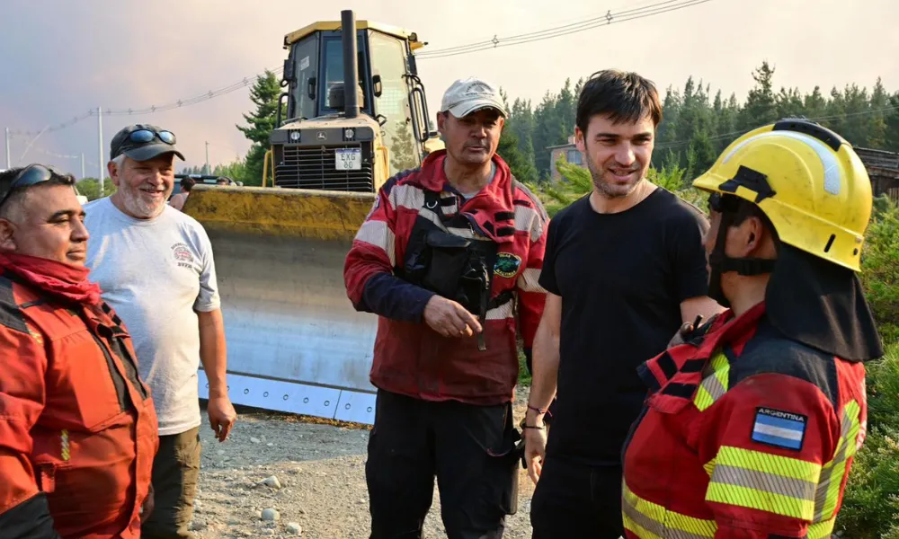 diálogo con brigadistas