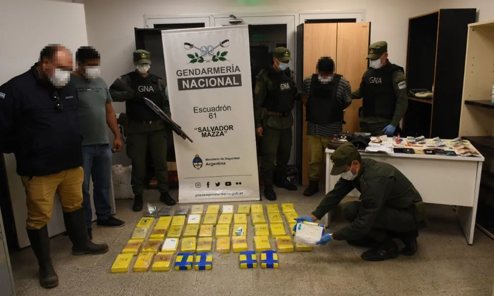 Interceptan en Salta un camión con bananas que ocultaba más de 50 kilos de cocaína