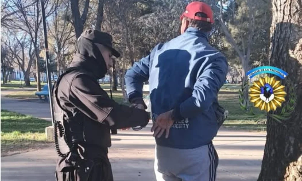 La intervención tuvo lugar durante la tarde del jueves sobre la calle Sarmiento.