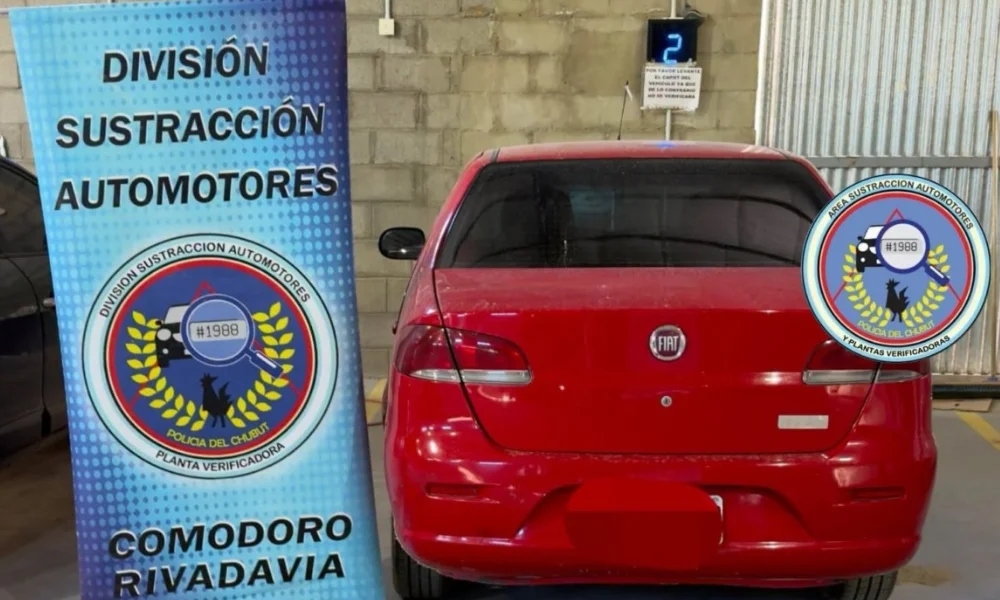Fiat Siena secuestrado