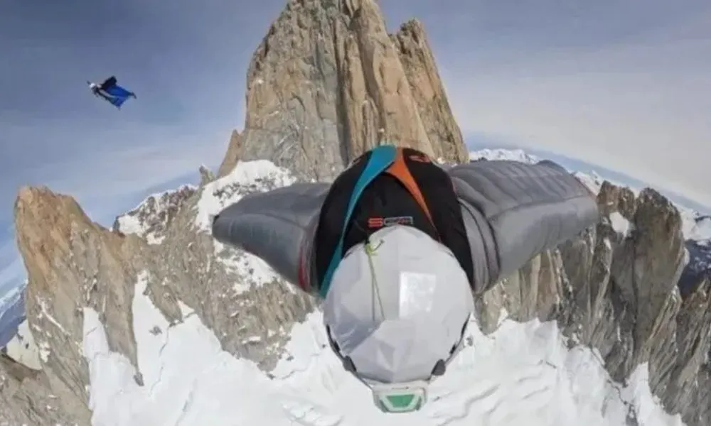 Un salto extremo desde el Fitz Roy