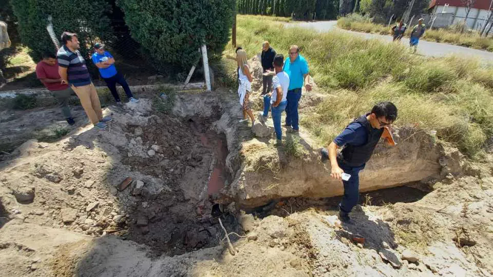 Vertido de líquidos de Conarpesa
