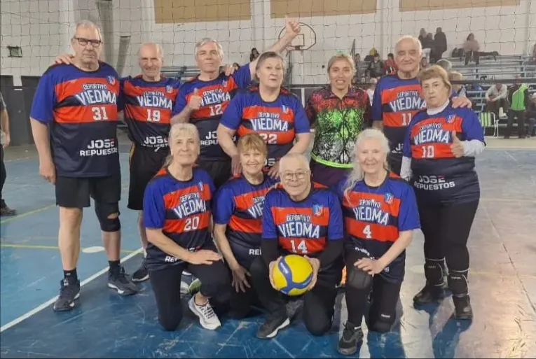 El gimnasio Héroes de Malvinas de Playa Unión fue el epicentro del newcom nacional