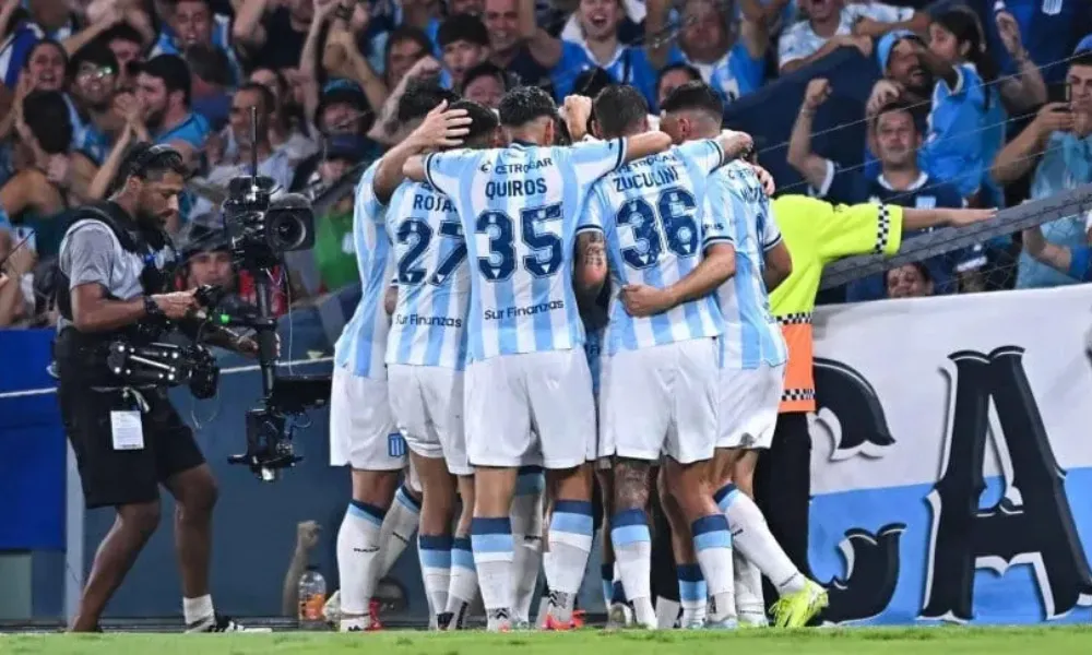 Racing le ganó a Botafogo