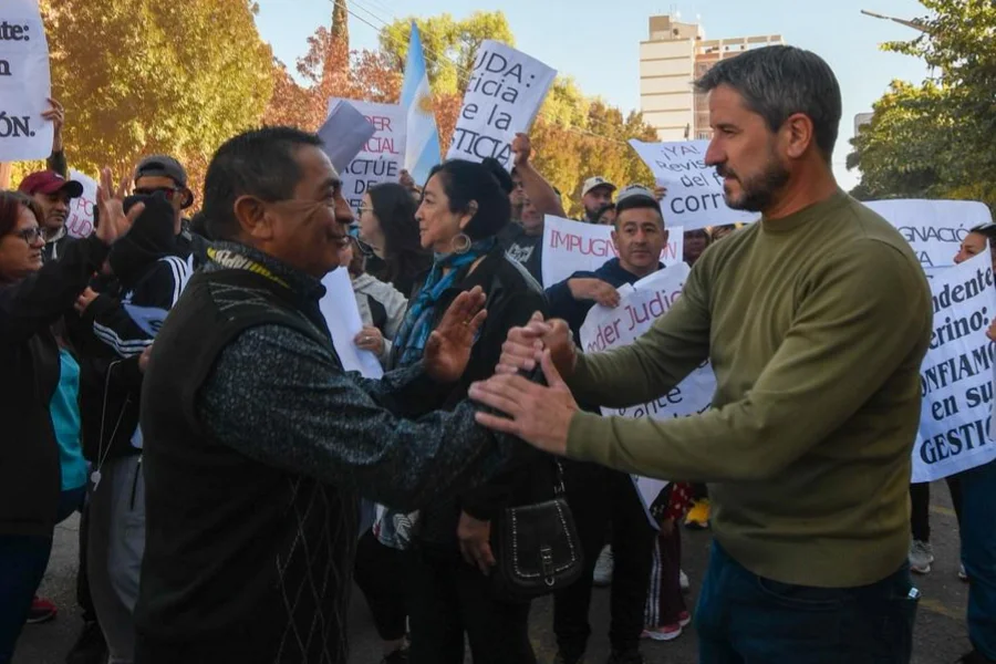Merino recibió a familias de la Chacra 26 y presentó un relevamiento solicitado por la Justicia