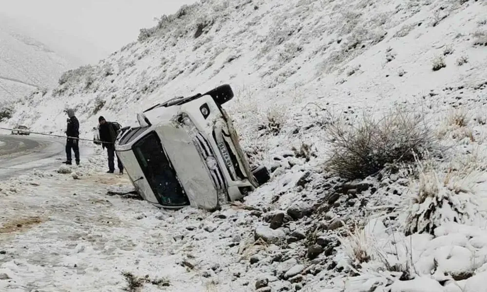 Vuelco ruta 237