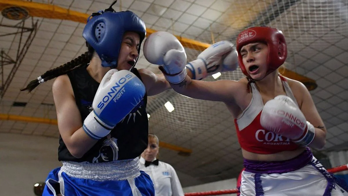 Provincial de Boxeo. Foto Chubut Deportes.