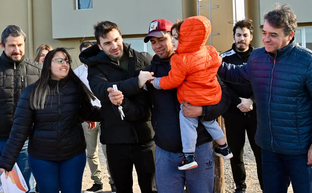 Se entregaron nuevas viviendas en Trelew