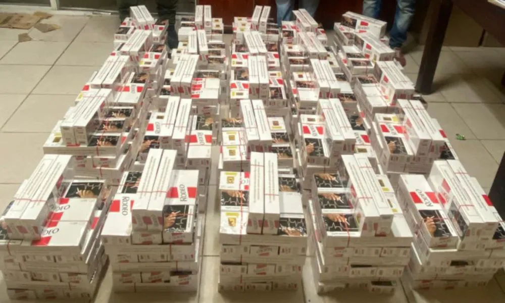 Gendarmería decomisó en Formosa cigarrillos, celulares y mercadería ilegal valuada en casi 17 millones