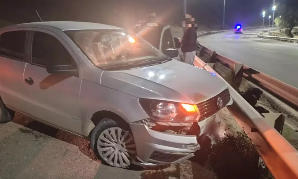 VW Gol Trend chocado