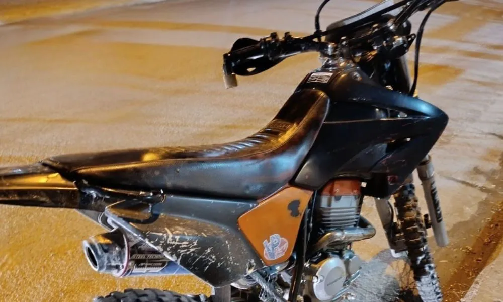 Moto robada en Madryn que tenía pedido de secuestro desde 2023
