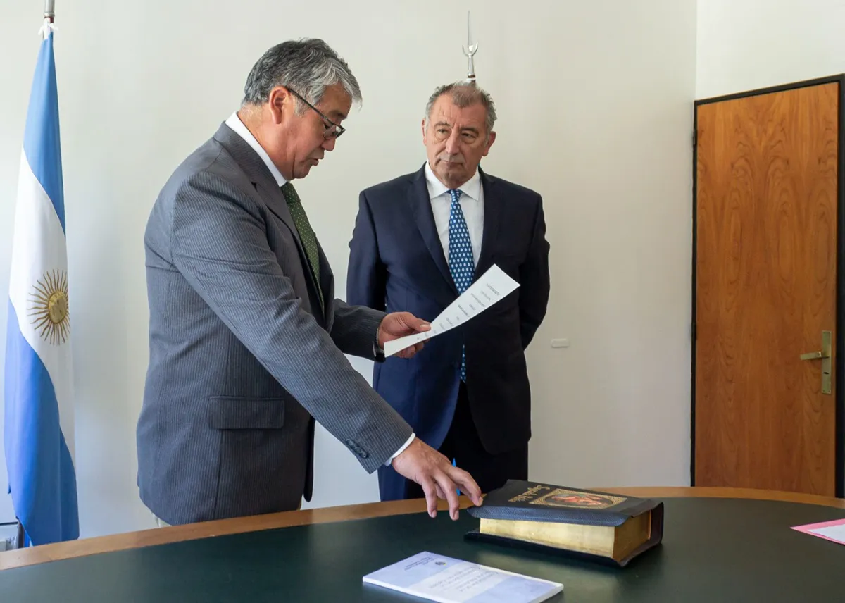 Toma de posesión Juez de Paz, Paso de Indios