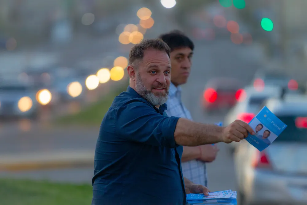 Jose Glinski en campaña