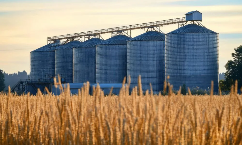 Silos de granos. Foto Magnific