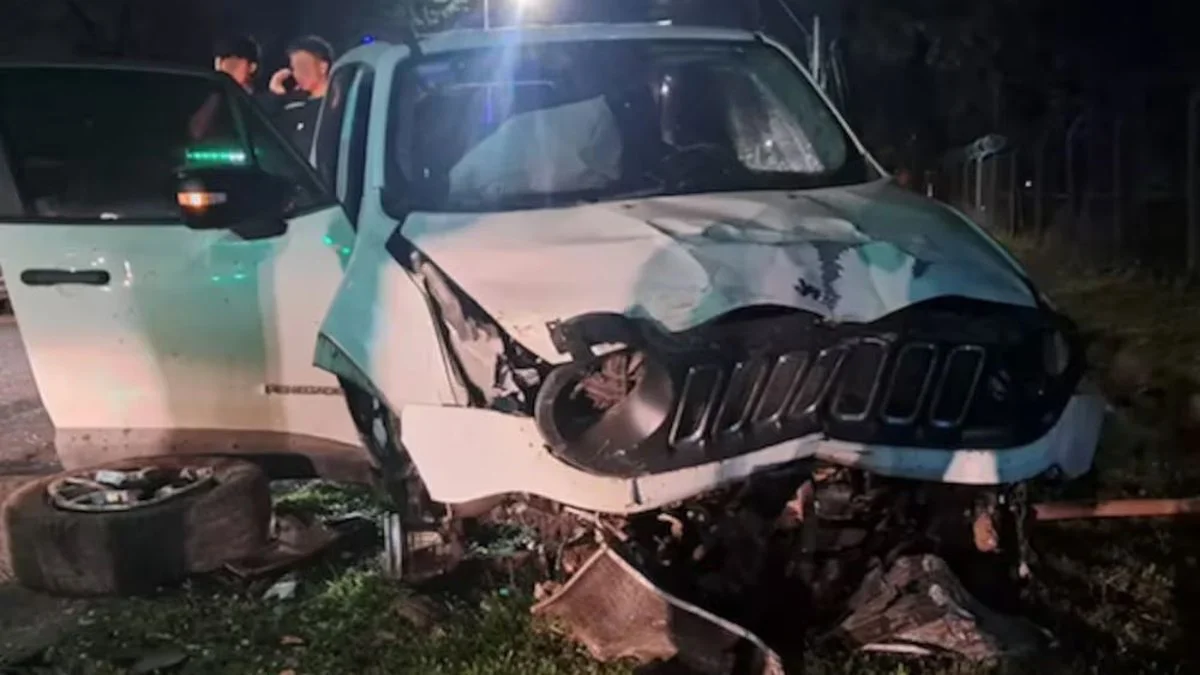 Choque en Escobar. Foto LA NACION