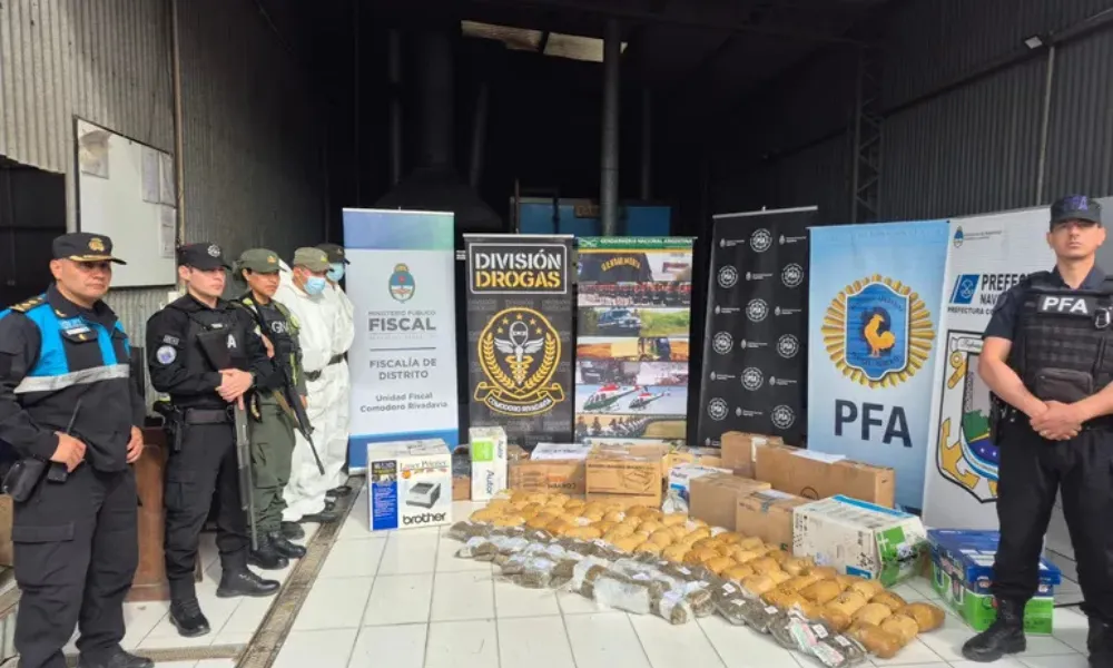 incineración de droga