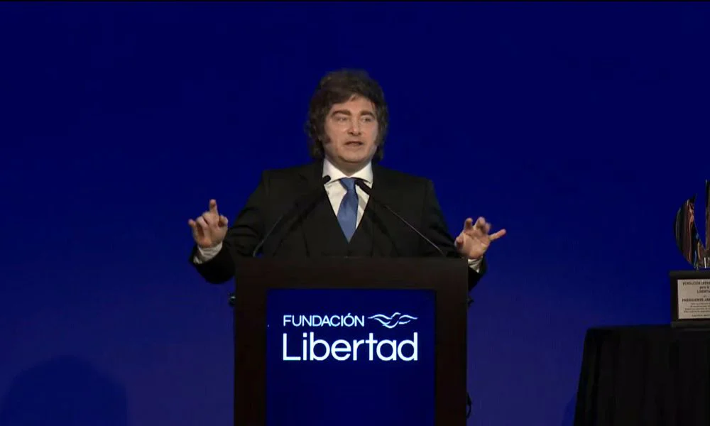Javier milei Fundación Libertad