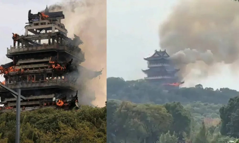 Incendio China