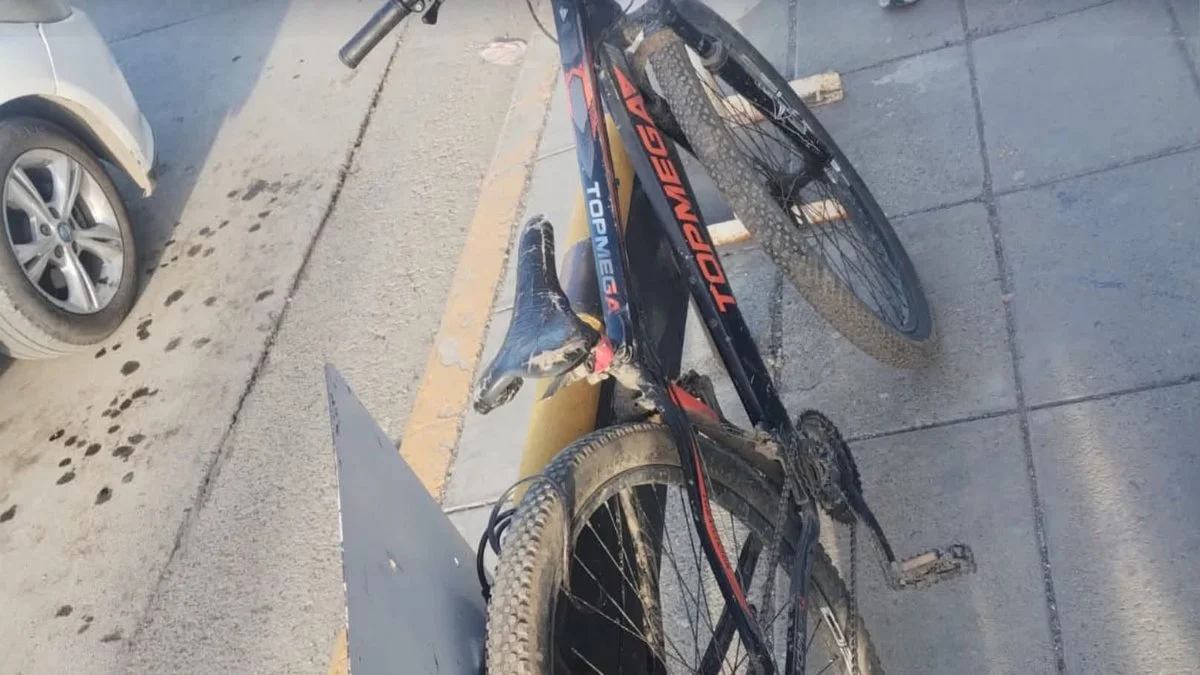 INTENTO DE ROBO DE UNA BICICLETA