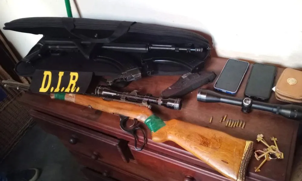 Secuestran armas, ganado y dinero en tres localidades de Chubut