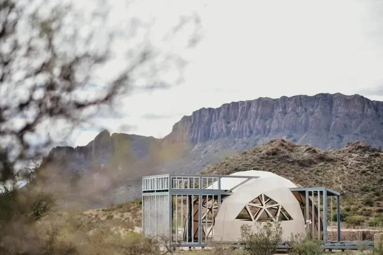 Ecodomos en Ischigualasto
