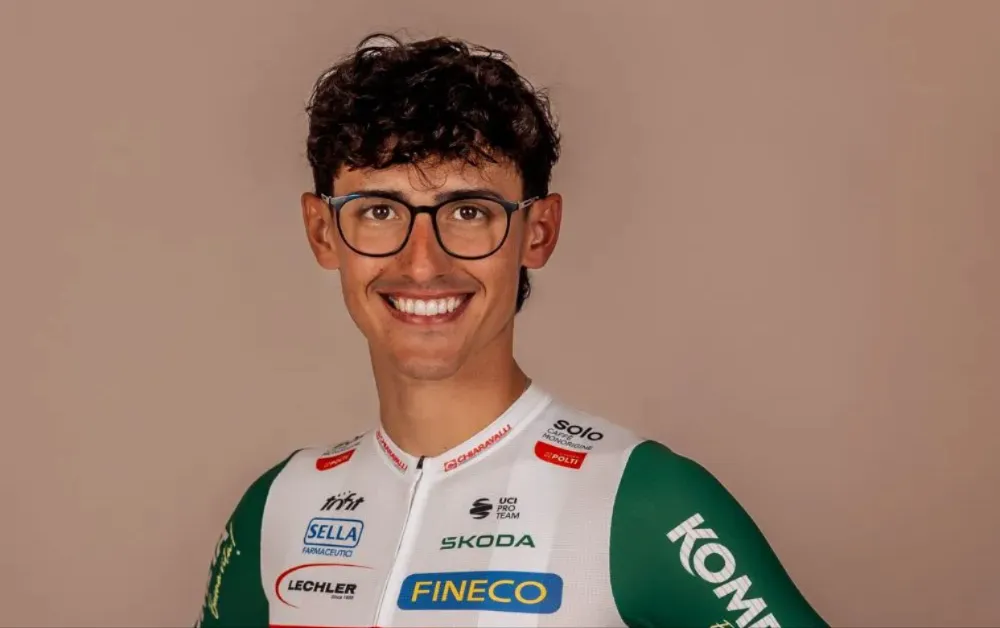 El ciclista de Puerto Madryn fue presentado oficialmente en el Team Polti VisitMalta